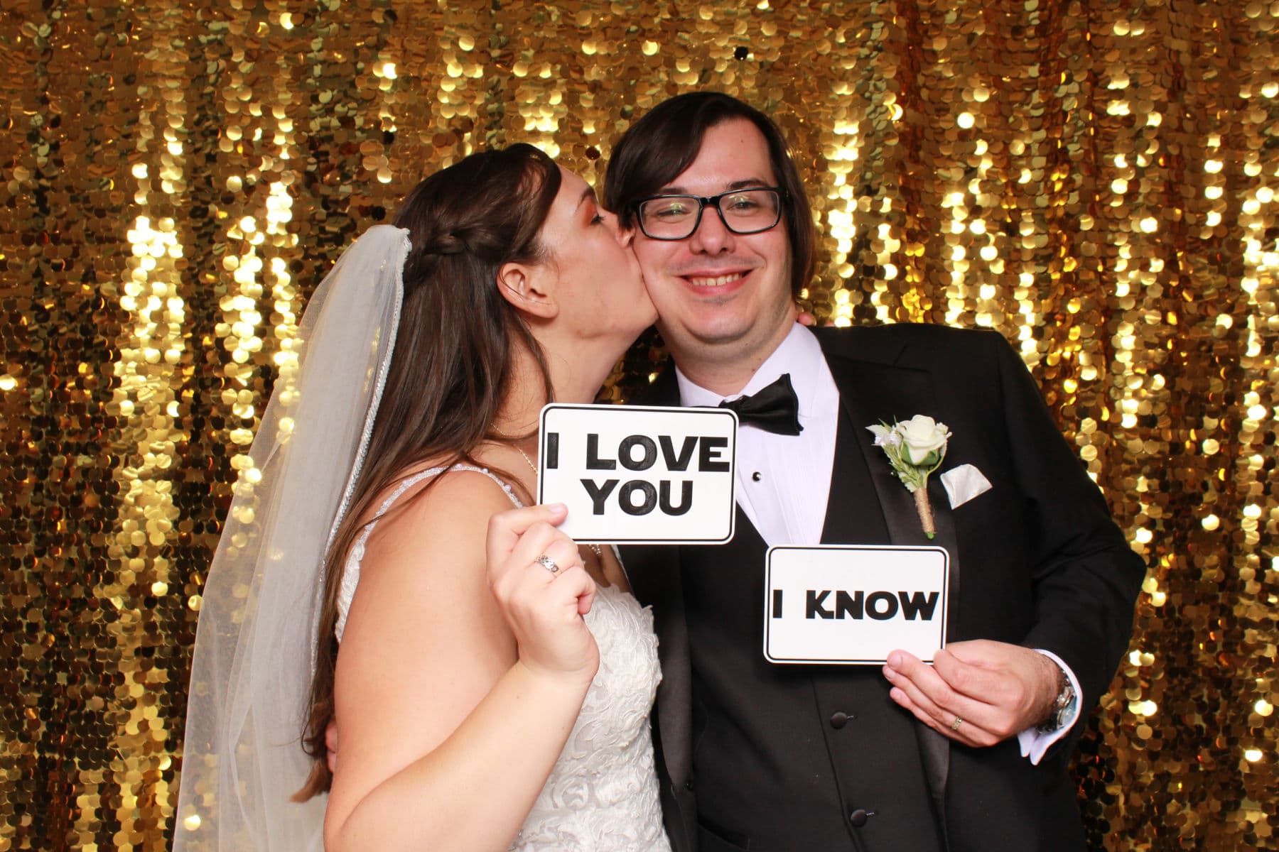 Gilded Elegance backdrop