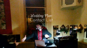 Wedding Plan: Contact List