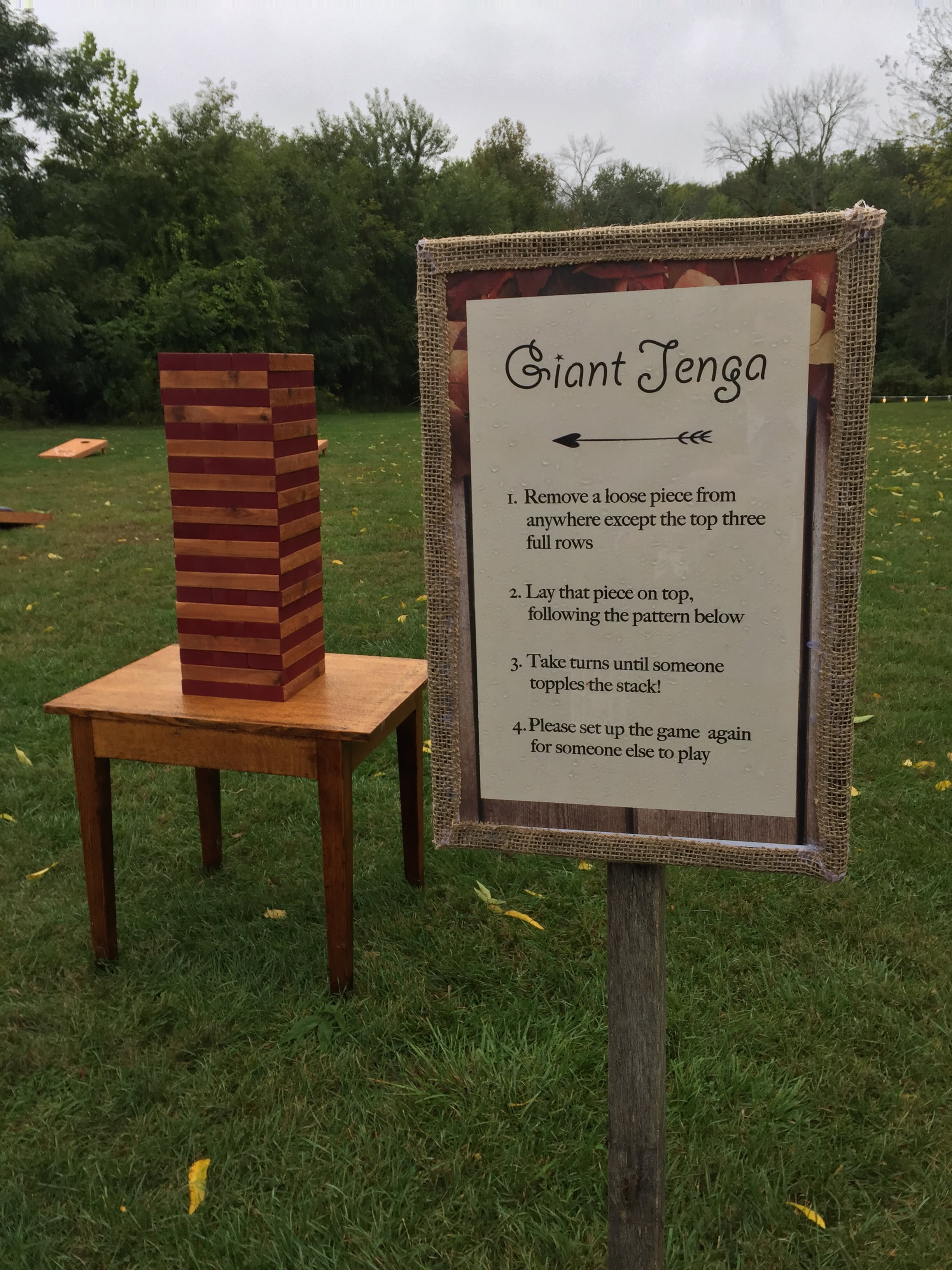 Giant Jenga - Graeme Park