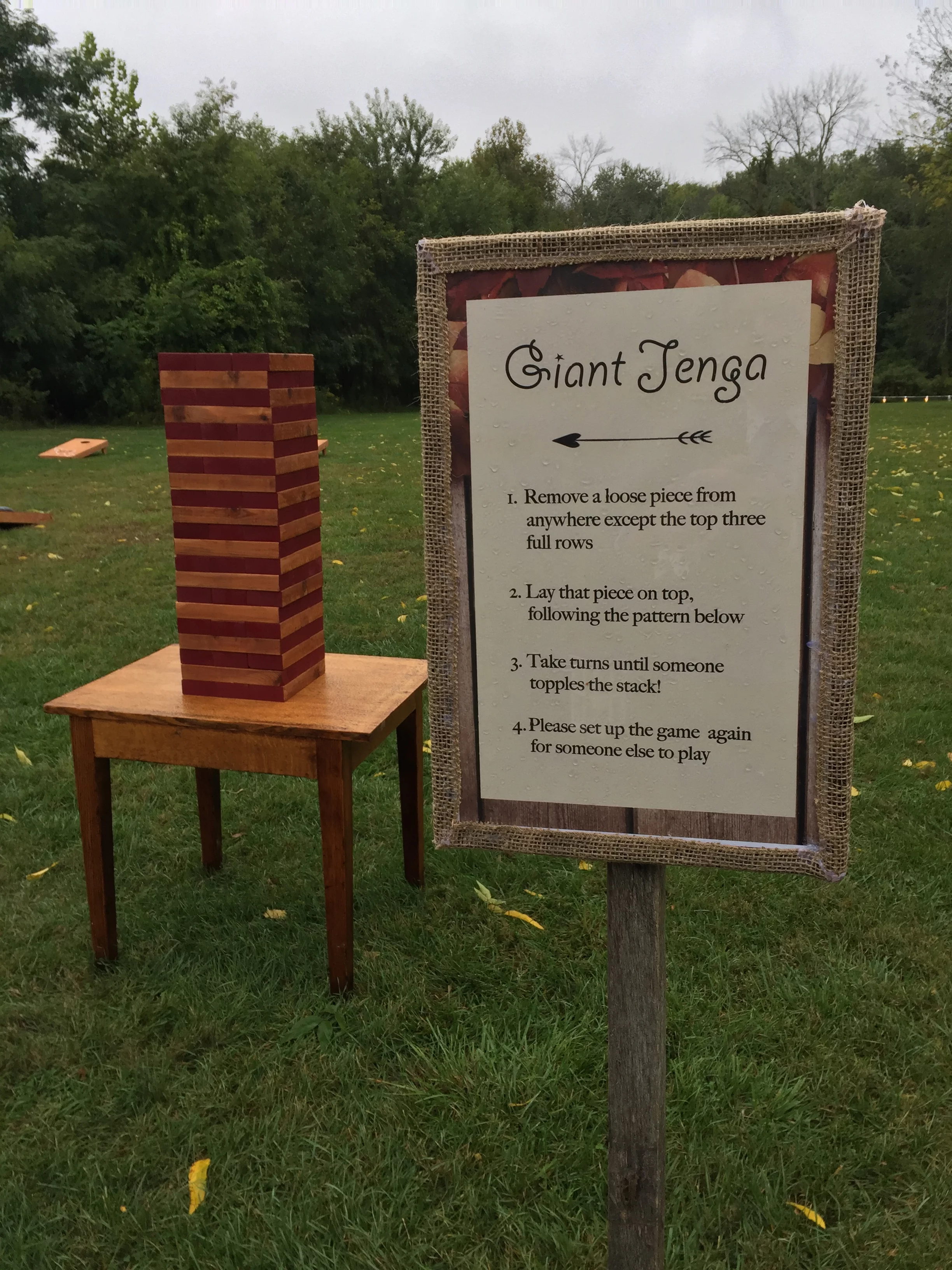 Giant Jenga - Graeme Park
