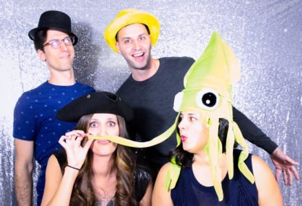 Birthday Party at Bernie's in Hatboro - Photo Booth Squid