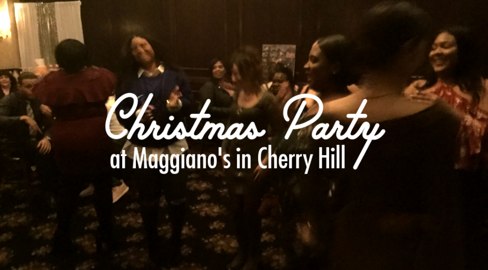 Christmas Party at Maggiano's in Cherry Hill Philly Custom DJ