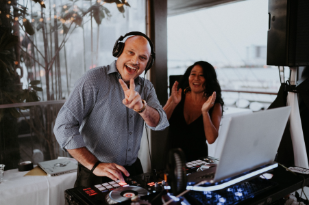 London DJ Bennie James & Faye